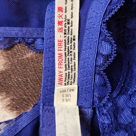 Free People Cobalt Blue bralette sz S - Picture 5 of 5